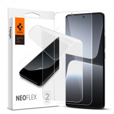 Set 2 Folii de protectie Spigen Neo Flex pentru Xiaomi 13 Pro Transparent