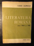 LITERATURA ROMANA INTRE 1900 SI 1918-CONST. CIOPRAGA