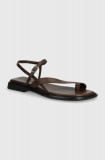 Vagabond Shoemakers sandale de piele IZZY femei, culoarea maro, 5513-001-35