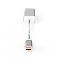 Adaptor USB 3.2-C Gen 1 la Gigabit LAN Argintiu, Nedis CCTB64950AL02