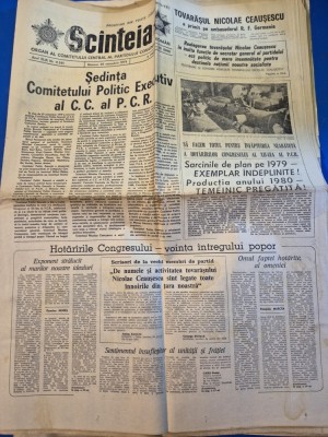 ziarul scanteia 29 noiembrie 1979 foto