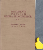 Documente privind Unirea Principatelor, vol. 1 Documente interne (1854-1857)