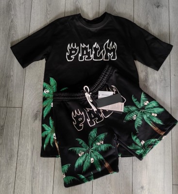 Compleu Barbati - Palm Angels - Negru - S - 100 % Bumbac foto