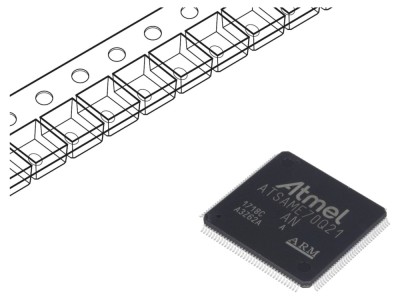 Microcontroler ARM LQFP144 Ethernet USB foto