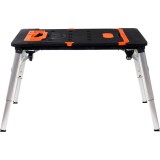 Banc de lucru pliabil 7 &icirc;n 1, masa pentru atelier, capacitate incarcare 150 Kg, 3 prize 230 V, 109 &times; 55 &times; 78 cm, Kraft