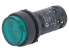Comutator apăsare verde 22mm 1 NO