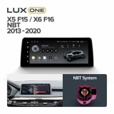 NAVIGATIE AUTO TEYES LUX ONE BMW X6 F16 2013-2020 NBT 6+128GB 12.3, IPS OCTA-CORE 2.0 GHZ ANDROID 4G DSP BLUETOOTH 5.1