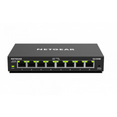 NETGEAR GS308E Gestionate Gigabit Ethernet (10/100/1000) Negru