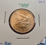 788 Hong Kong 1 Dollar Special Administration Region 1997, KM#75, excelenta