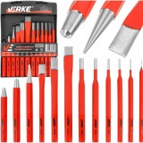 Set dalti pentru tamplarie, 12 piese, Verke