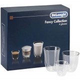 Set 6 pahare De&#039;Longhi Mix, 60/190/220 ml, Delonghi