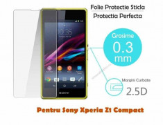 Folie protectie sticla Sony Xperia Z1 Compact foto