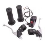Set maneta frana si maneta acceleratie Pocket Bike-Mini ATV-2T - compatibil Mini ATV