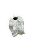 Vază decorativă Idrija din ceramică, crem, 16,5 cm