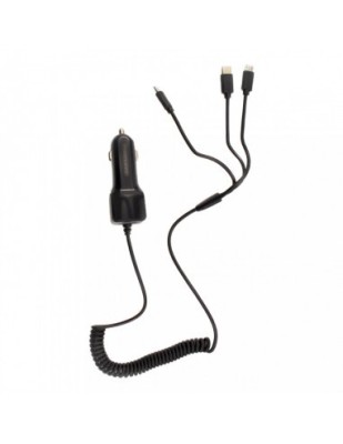Incarcator telefon universal cu 3 mufe Type-C - Micro-USB, iPhone foto