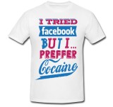 Cumpara ieftin Tricou &quot; Preffer cocaine &quot;