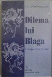 Dilema lui Blaga : creatie sau iubire / G. G. Constandache