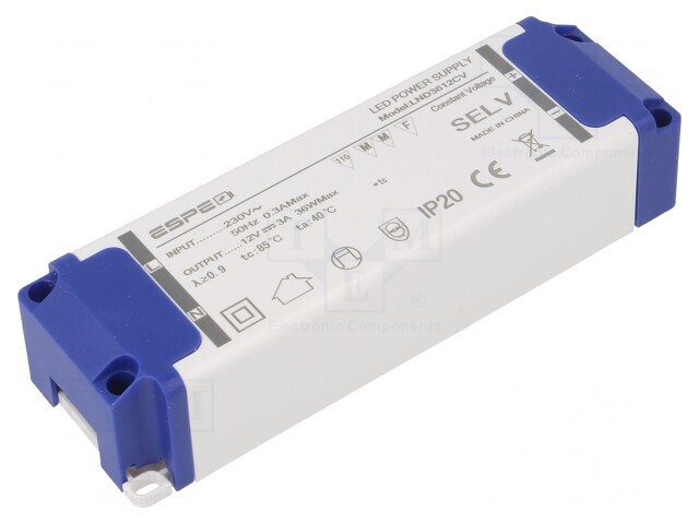 Alimentator LED 36W 12V 3A IP20