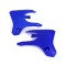 Laterale rezervor Yamaha YZF 03- 05, WRF 05- 06 Blue
