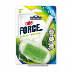 Odorizant WC GENERAL FRESH One Force Forest, 40 g, Bile Odorizante Toaleta, Odorizant Toaleta, Odorizant Anticalcar pentru WC, Odorizant pentru Toalet
