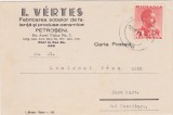 CORESPONDENTA VERTES Fabricarea sobelor faianta produse ceramice Petrosani 1940