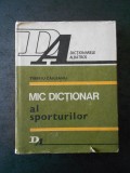 TIBERIU CAILEANU - MIC DICTIONAR AL SPORTURILOR