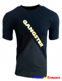 Tricou The Gangster din Bumbac, Fas si Plasa - DST481 (M,L) -