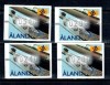 Aland (Finlanda) 1997 - Marci de automat, neuzate