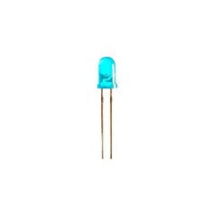 LED 5mm albastru 40/60mcd 60 20mA 3.8-4.5V KINGBRIGHT ELECTRONIC