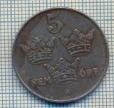 AX 74 MONEDA - SUEDIA - 5 ORE -ANUL 1950 -STAREA CARE SE VEDE