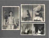 A4245N Fetiță, Rom&acirc;nia, perioada interbelică, lot de 8 fotografii