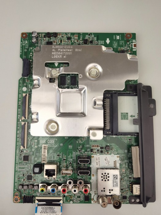 Main Board EAX68103804 (1.0) Din LG 49SK8100PLA Ecran LC490EQG (FL)(M3)