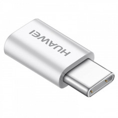 Adaptor universal microUSB/USB 3.1 tip C, amperaj 2A, Huawei foto