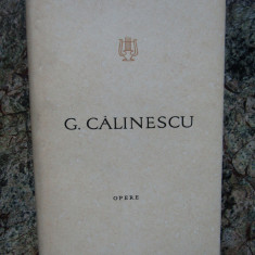 GEORGE CALINESCU - OPERE volumul 9 SUN. TEATRU (1971, editie cartonata)