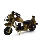 Motocicleta vintage din lemn 18 CM, Macheta