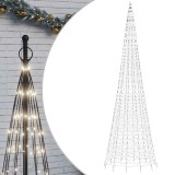 Cumpara ieftin Pom de Craciun LED 1534 LED-uri Alb Rece 500 cm