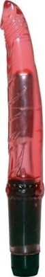Vibrator Temptation Rubin Multispeed, PVC, Rosu, 16.5 cm foto