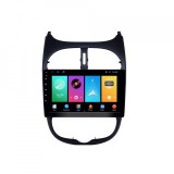 Cumpara ieftin Navigatie dedicata cu Android Peugeot 206 1998 - 2009, 1GB RAM, Radio GPS Dual