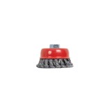 Perie cupa din sarma dura pentru flex, 3 inch