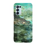 Husa compatibila cu Oppo Find X5 Pro model Alligator lunch, Silicon, TPU, Viceversa, Transparent, Carcasa
