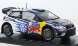 VW Polo R WRC, No.2, Rallye WM, Rallye Mexico, J-M.Latvala/M.Anttila, 2016 1:24 - 1:24 ( d&eacute;lka cca 17 cm )