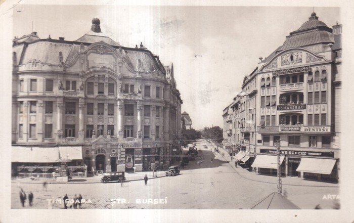 Timisoara. Str. Bursei (circulata 1935)