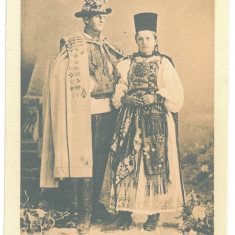 4742 - SLIMNIC, Sibiu, Ethnic Family, Romania - old postcard - unused - 1917