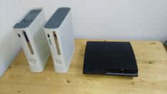 LOT 2 X XBOX 360 + PLAYSTATION 3 SLIM DEFECTE foto