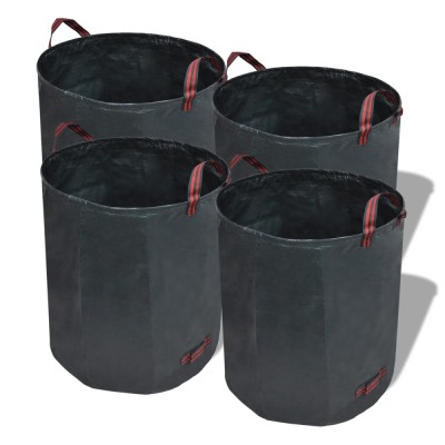 vidaXL Sac pentru Deșeuri Verde &amp;icirc;nchis 45 x 76 cm 41136 foto
