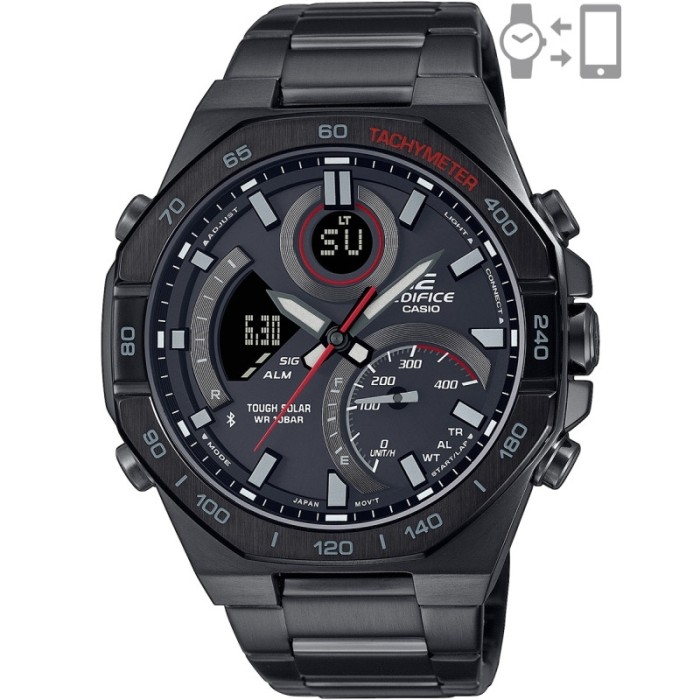 Ceas Barbati, Casio Edifice, Bluetooth Smartphone Link ECB-950DC-1AEF - Marime universala