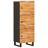 vidaXL Buffet de depozitare cu raft cu ușă Maro 40 x 33,5 x 110 cm 4018325