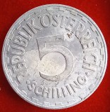 (M1486) MONEDA AUSTRIA - 5 SCHILLING 1952, UZATA