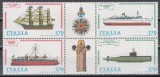 Italia 1979 - Nave, Serie in Bloc cu 2 Viniete, MNH