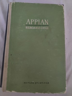 Appian - Războaiele civile (cartonată) foto